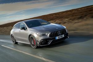 Mercedes-AMG CLA45 S 4Matic+ Shooting Brake 2020 года  (UK)